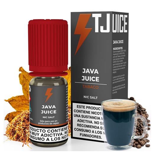 JAVA JUICE T-Juice Salts 10 ml – 10mg y 20mg Líquido con SALES DE NICOTINA JAVA JUICE T-Juice Salts 10 ml – 10mg y 20mg Líquido con SALES DE NICOTINA