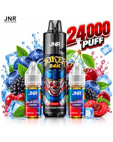 JNR Joker 24K Blue Razz Cherry 24.000 Puff