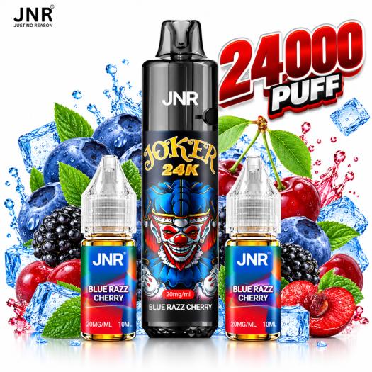 JNR Joker 24K Blue Razz Cherry 24.000 Puff