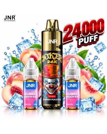 JNR Joker 24K Summer Peach Ice 24.000 Puff