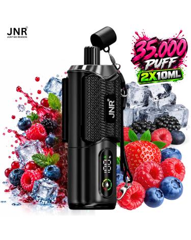 JNR ShishaSip Berry Ice | 35.000 Puff | 2x10ml | 6mg