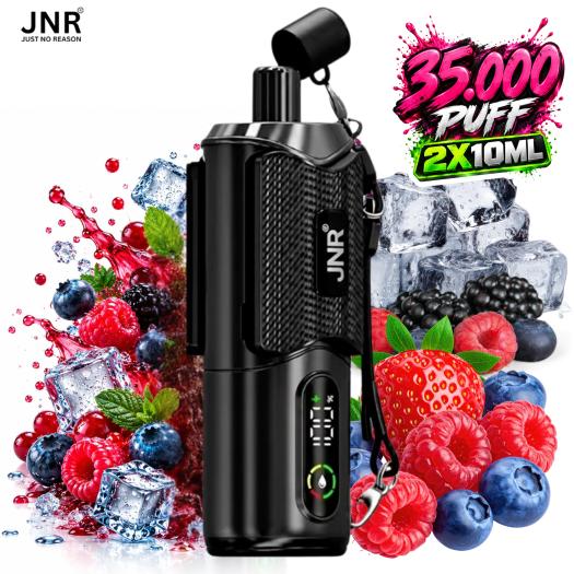 JNR ShishaSip Berry Ice | 35.000 Puff | 2x10ml | 6mg