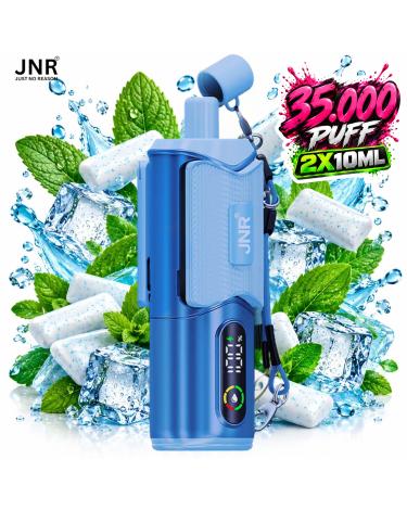 JNR ShishaSip Gum Mint | 35.000 Puff | 2x10ml | 6mg
