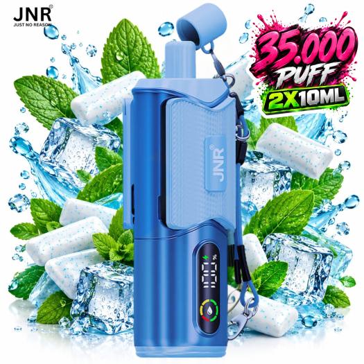 JNR ShishaSip Gum Mint | 35.000 Puff | 2x10ml | 6mg