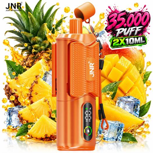 JNR ShishaSip Mango Pineapple | 35.000 Puff | 2x10ml | 6mg