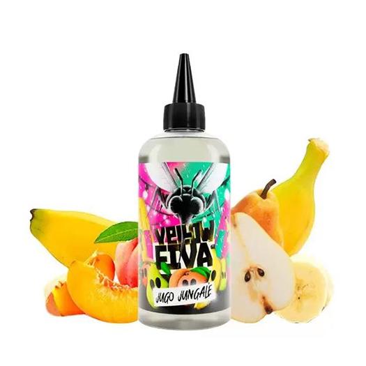 JUGO JUNGALE 0mg 200ml + 4 Nicokits Gratis - Yellow Fiva by Joe's Juice