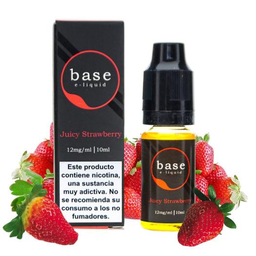 Juicy Strawberry - Base Eliquid 10ml