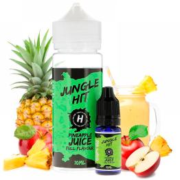 Jungle Hit Shake e Vape Pineapple Juice 120ml/10ml - Aroma + Garrafa Vazia 120ml