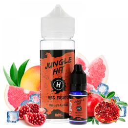 Jungle Hit Shake e Vape Red Fruits 120ml/10ml - Aroma + Garrafa Vazia 120ml