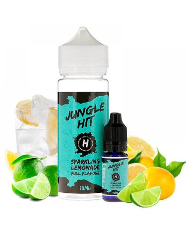 Jungle Hit Shake e Vape Sparkling Lemonade 120ml/10ml - Aroma + Garrafa Vazia 120ml