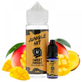 Jungle Hit Shake e Vape Sweet Mango 120ml/10ml - Aroma + Garrafa Vazia 120ml