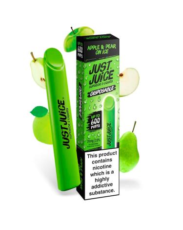 Just Juice APPLE & PEAR On Ice 20mg - POD DESCARTÁVEL