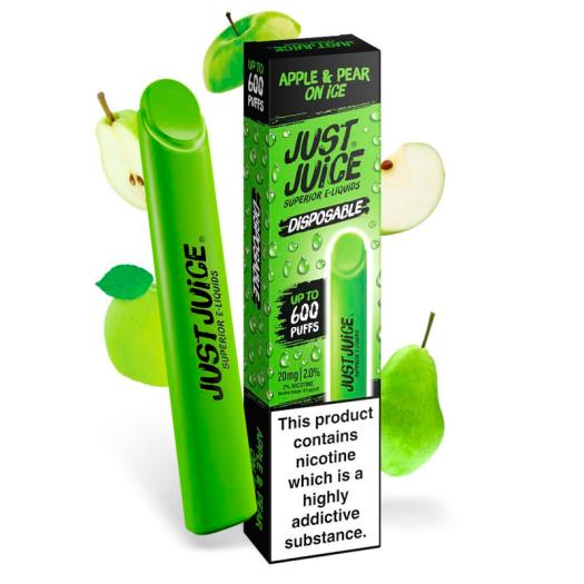 Just Juice APPLE & PEAR On Ice 20mg - POD DESCARTÁVEL