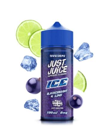 Just Juice BLACKCURRANT LIME ICE 100ml + Nicokits Gratis