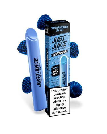 Just Juice BLUE RASPBERRY On Ice 20mg - POD DESCARTÁVEL