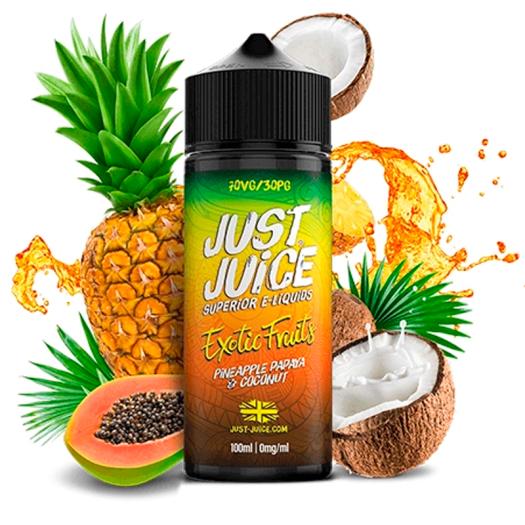 Just Juice Exotic Fruits Papaya, Pineapple & Coconut 100ml
