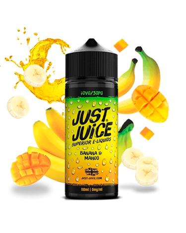 Just Juice Iconic Fruit Banana & Mango 100ml + Nicokits Gratis