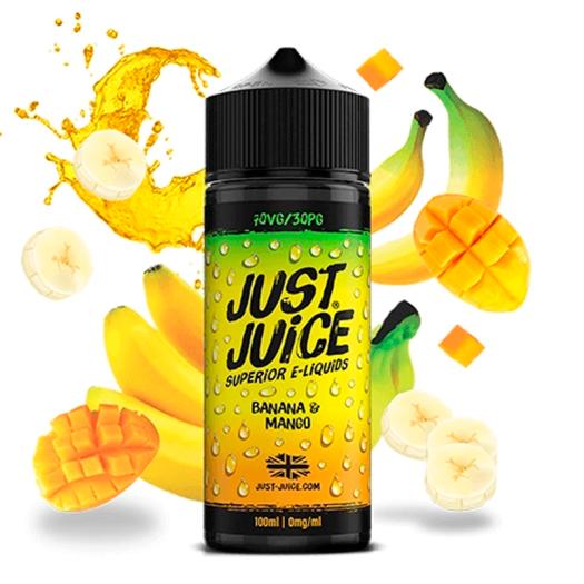Just Juice Iconic Fruit Banana & Mango 100ml + Nicokits Gratis