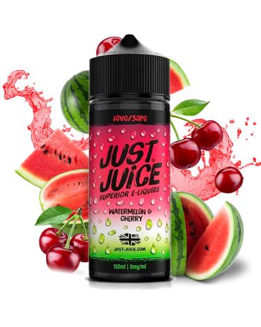 Just Juice Iconic Fruit Watermelon & Cherry 100ml + Nicokits Gratis