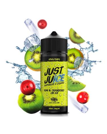 Just Juice KIWI & CRANBERRY ON ICE 100ml + Nicokits Gratis