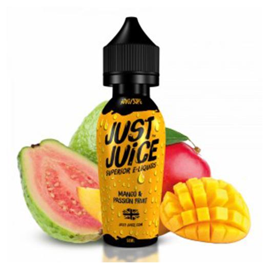→ Just Juice MANGO & PASSION FRUIT 50ml + Nicokit Gratis