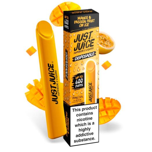 Just Juice MANGO & PASSION FRUIT On Ice 20mg - POD DESCARTÁVEL