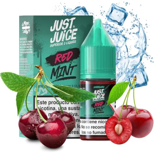 RED Just Juice Mint Range Salts 10ml