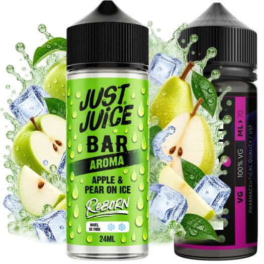 Just Juice Reborn Apple Pear On Ice 24ml/120