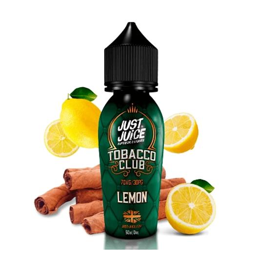 → Just Juice TOBACCO CLUB LEMON 50ml + Nicokit Gratis