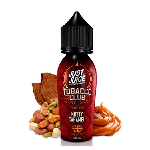→ Just Juice TOBACCO CLUB NUTTY CARAMEL 50ml + Nicokit Gratis