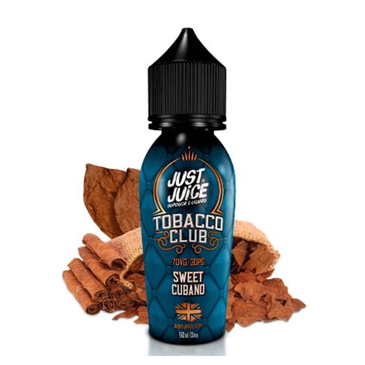 → Just Juice TOBACCO CLUB SWEET CUBANO 50ml + Nicokit Gratis