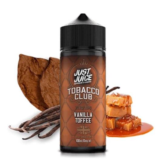 Just Juice TOBACCO CLUB VAINILLA TOFFEE 100ml + Nicokits Gratis