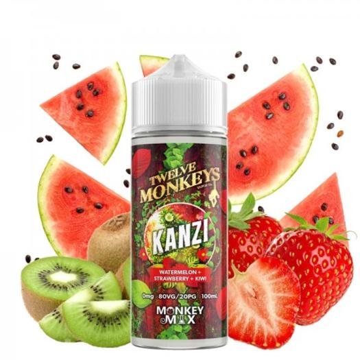 KANZI Twelve Monkeys Vapor Co. 100ml + Nicokits Gratis