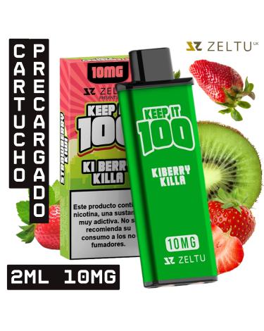 Kiberry Killa Cartucho pré-preenchido com líquido ZELTU X³