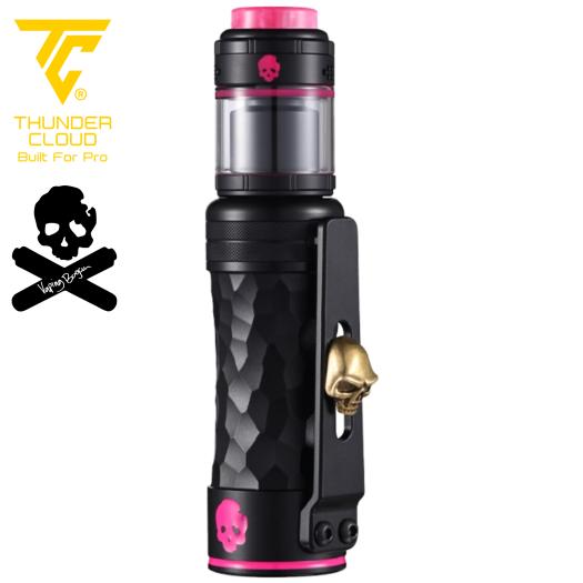 Kit Meca Bonza Pro Limited Edition Pink Black Thunder Cloud x Vaping Bogan