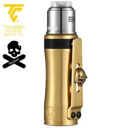 Kit Mech Bonza Pro Brass + SS Thunder Cloud x Vaping Bogan