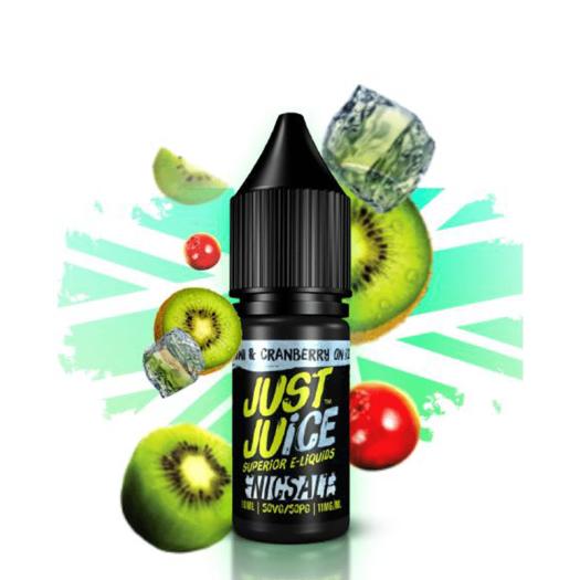 KIWI & CRANBERRY ON ICE - JUST JUICE SALT 10 ml