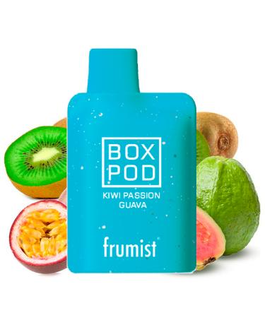 Kiwi Passion Guava Box Pod Descartável Frumist 600 Puff - 20mg
