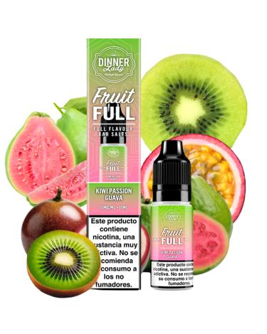 Kiwi Passion Guava Dinner Lady Salts Fruit Full 10ml