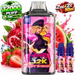 LADY SHIGERI XFighter 32K | SEM NICOTINA 0mg | 32.000 Puff