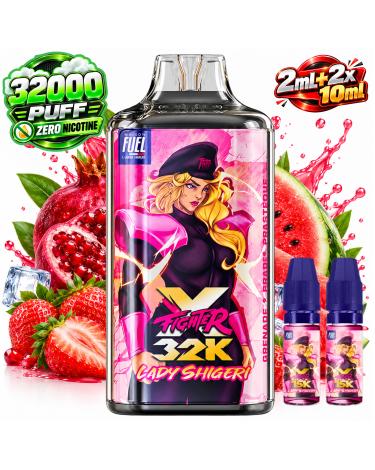 LADY SHIGERI XFighter 32K | SEM NICOTINA 0mg | 32.000 Puff