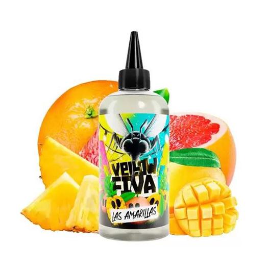 LAS AMARILLAS 200ml + 4 Nicokits Gratis - Yellow Fiva by Joe's Juice