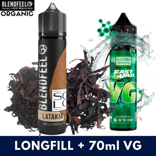 LATAKIA 20ml/60 (Longfill) Blendfeel + 70ml VG Fast