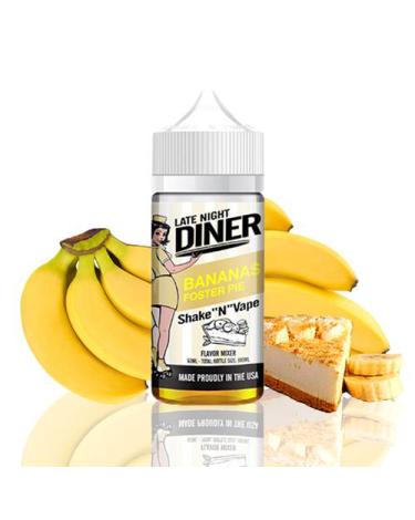 LATE NIGHT DINER by Halo Bananas Foster 50ml + Nicokit Gratis