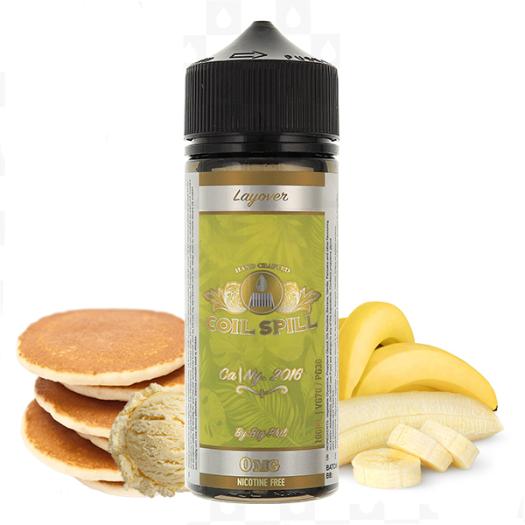 LAYOVER By Coil Spill - 100ml + 2 Nicokits (120ml) LAYOVER By Coil Spill - 100ml + 2 Nicokits (120ml)
