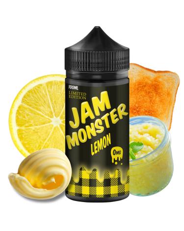 Lemon 100ml Jam Monster by Monster Vape Labs