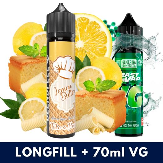 Lemon Butter 20ml/60 (Longfill) Blendfeel + 70ml VG Fast