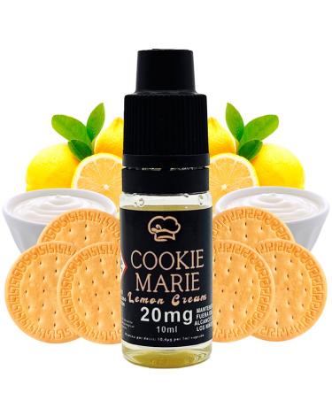 Lemon Cream 10ml - Cookie Marie - Líquido con SAIS DE NICOTINA