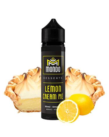 Lemon Cream Pie - MONDO E-liquids - 50 ML + 10 ml Nicokit Gratis