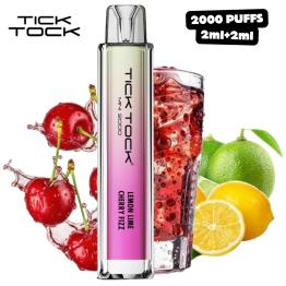 Lemon Lime Cherry Fizz Tick Tock Mini 2000 Puffs 20mg (2ml+2ml)